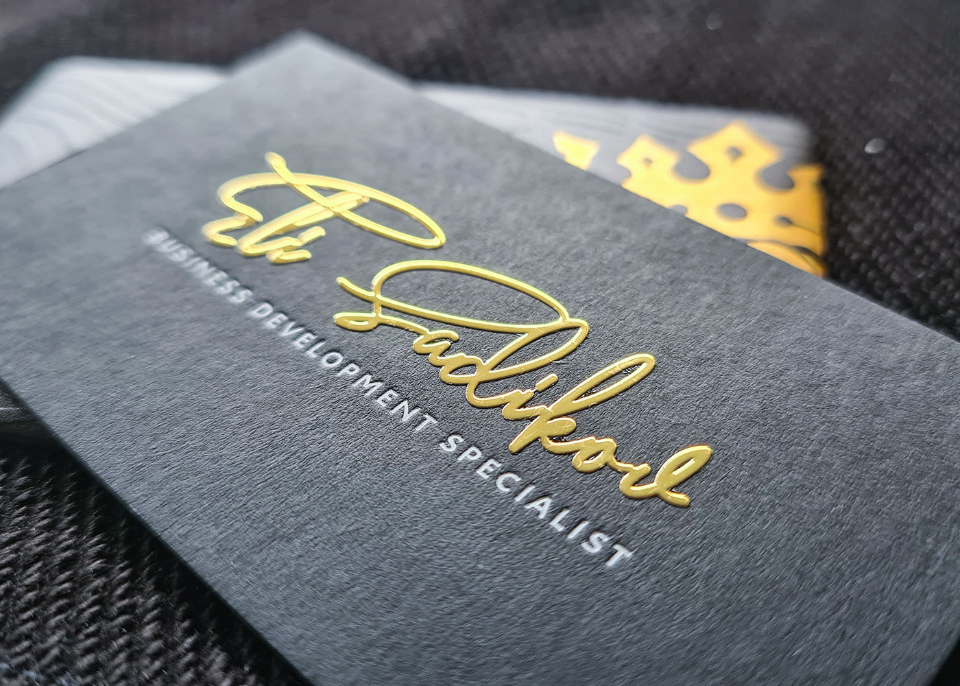 Introducing our Raised Foil & Raised UV Cards